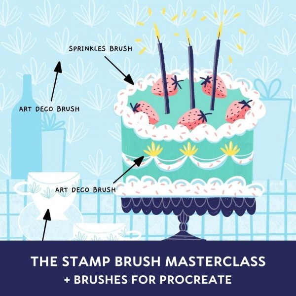 Stamp Brush Masterclass in Procreate