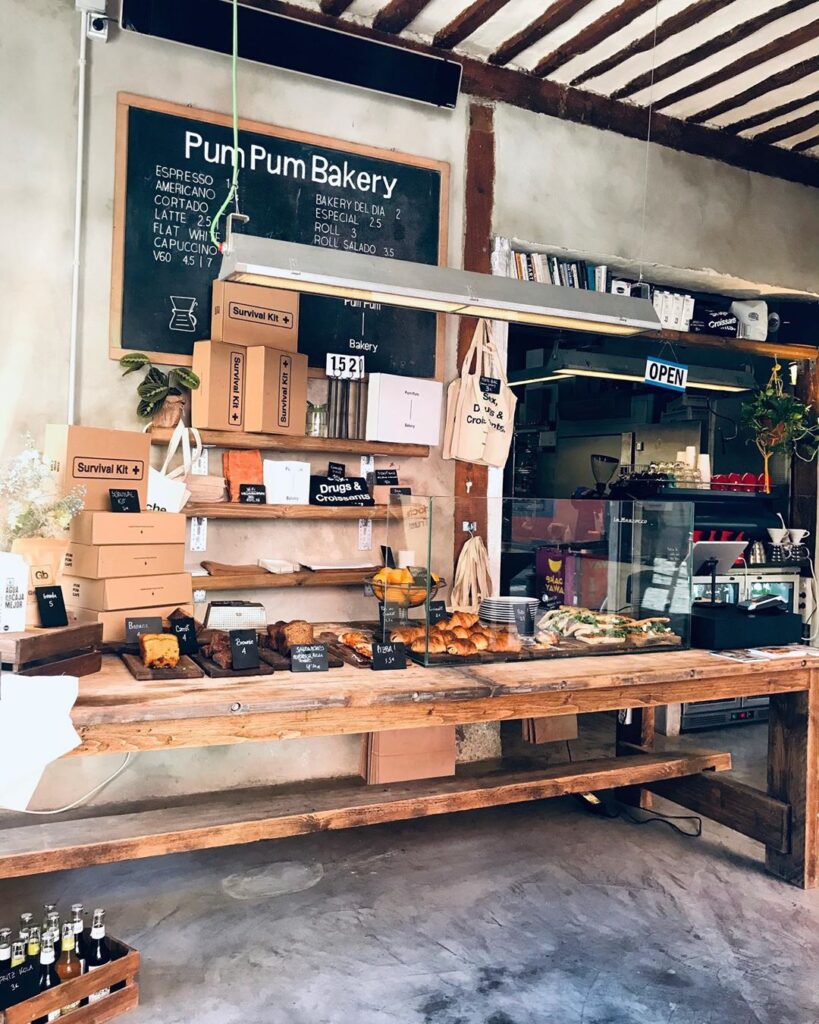 Pum Pum Bakery Chalkboard