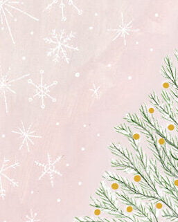 Christmas illustration detail by Cody Alice Moore